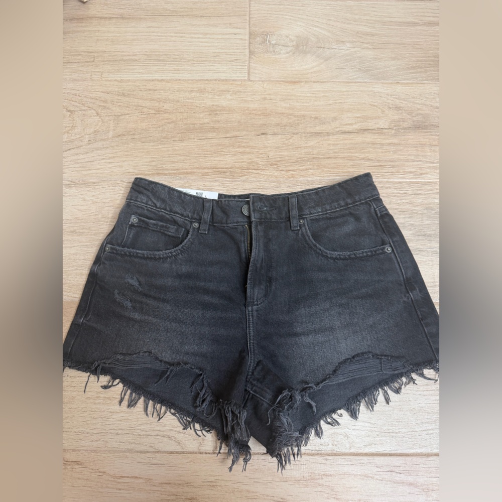 NWT Garage Festival Distressed Women's Denim Shorts